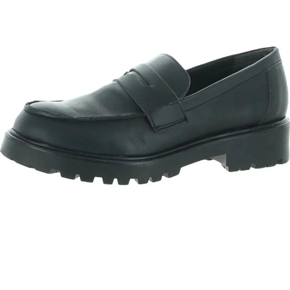 BRAND NEW SPRIT WOMEN'SโSAGAN FAUX LEATHER LUGGED SOLE PENNY LOAFERS